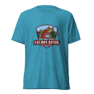 Salmon River Unisex Tri-blend T-shirt