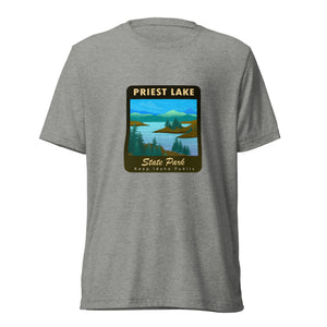 Priest Lake Unisex Tri-blend T-shirt