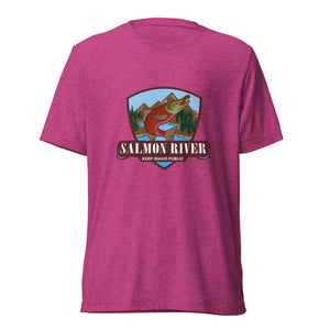 Salmon River Unisex Tri-blend T-shirt