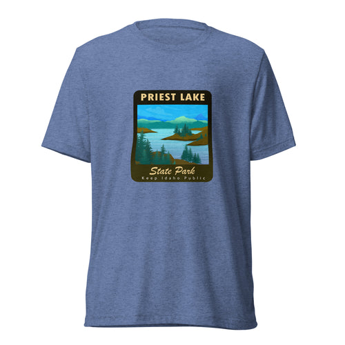 Priest Lake Unisex Tri-blend T-shirt