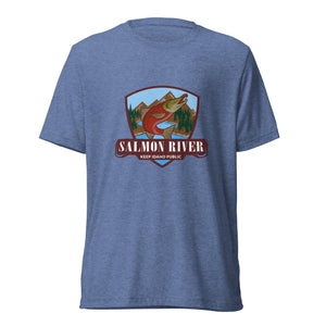 Salmon River Unisex Tri-blend T-shirt