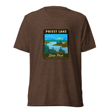 Load image into Gallery viewer, Priest Lake Unisex Tri-blend T-shirt