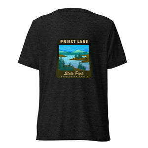 Priest Lake Unisex Tri-blend T-shirt