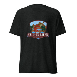 Salmon River Unisex Tri-blend T-shirt