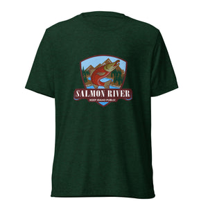 Salmon River Unisex Tri-blend T-shirt