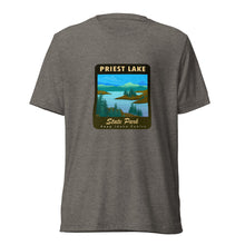 Load image into Gallery viewer, Priest Lake Unisex Tri-blend T-shirt