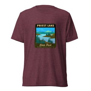 Priest Lake Unisex Tri-blend T-shirt