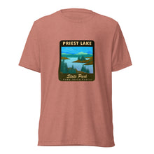 Load image into Gallery viewer, Priest Lake Unisex Tri-blend T-shirt