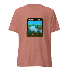 Priest Lake Unisex Tri-blend T-shirt