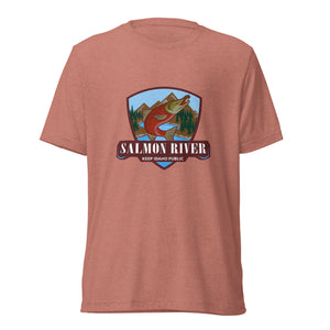 Salmon River Unisex Tri-blend T-shirt