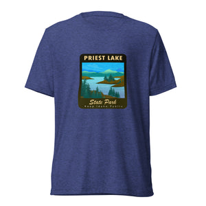 Priest Lake Unisex Tri-blend T-shirt