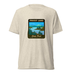 Priest Lake Unisex Tri-blend T-shirt