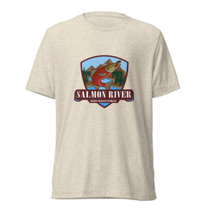 Salmon River Unisex Tri-blend T-shirt