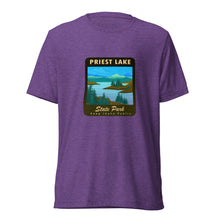 Load image into Gallery viewer, Priest Lake Unisex Tri-blend T-shirt