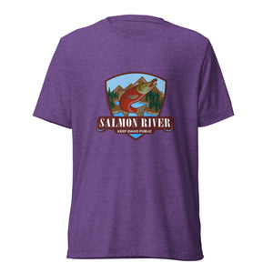 Salmon River Unisex Tri-blend T-shirt