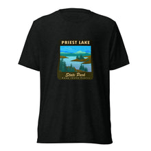 Load image into Gallery viewer, Priest Lake Unisex Tri-blend T-shirt