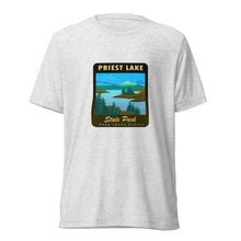 Load image into Gallery viewer, Priest Lake Unisex Tri-blend T-shirt