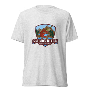 Salmon River Unisex Tri-blend T-shirt